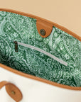 Sunny Bag Stampa Paisley Verde