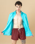 Camicia Classic in 100% lino Tiffany
