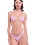 MIA TRIANGOLO ROSA SETA