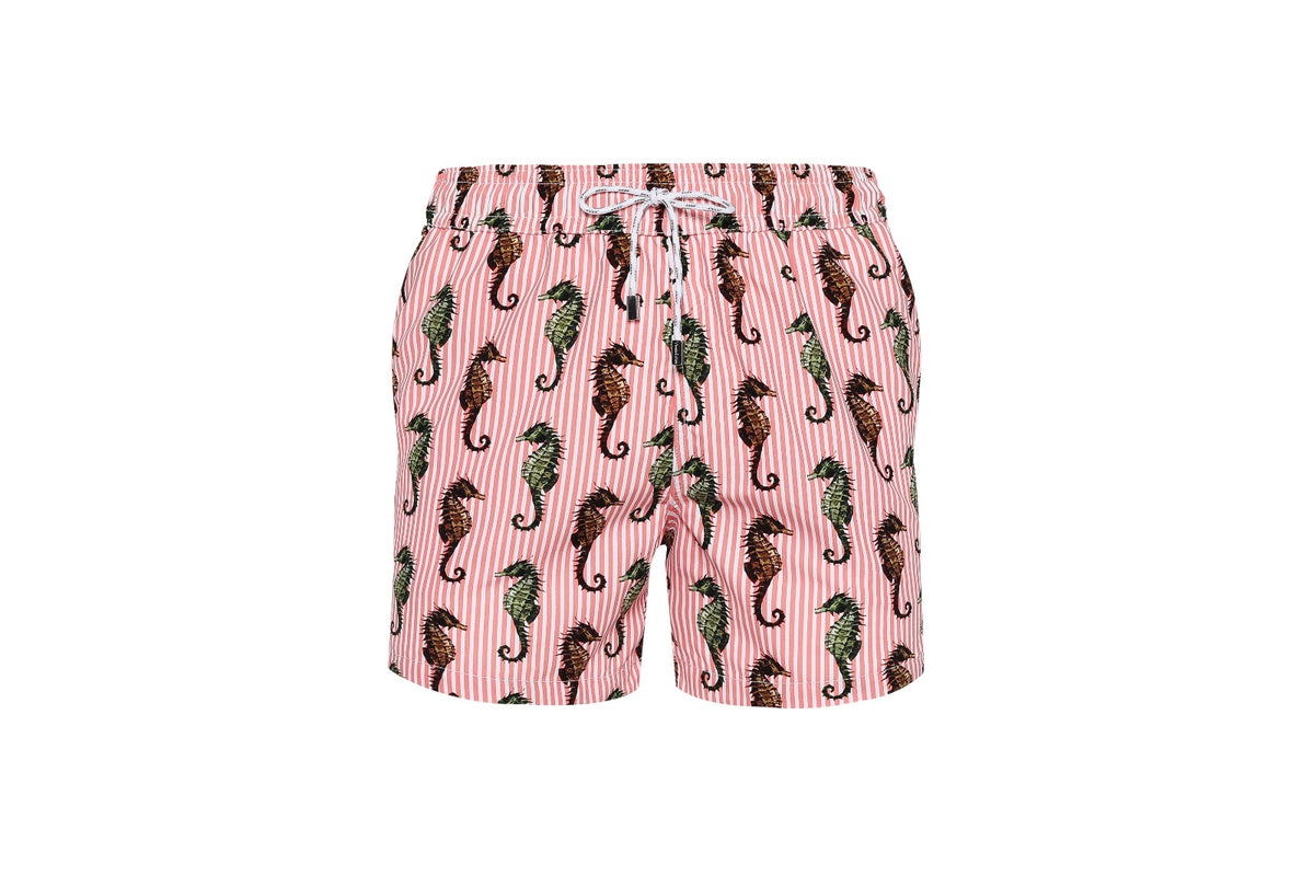 Costume Da Bagno Uomo JAXFSTK Fantasia Artistica - Slip Da Nuoto Setoso, Vichy, Microfibra
