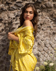 Kimono Paisley Giallo